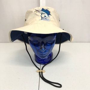 Headwear Fishing Sun Hat One Size Marlin Fish